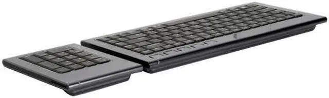 Alt view image 6 of 15 - Kensington K72279US Black 86 + 17 Normal Keys 5 Function Keys USB 2.4GHz Wireless Mini SlimBlade Media Notebook Set