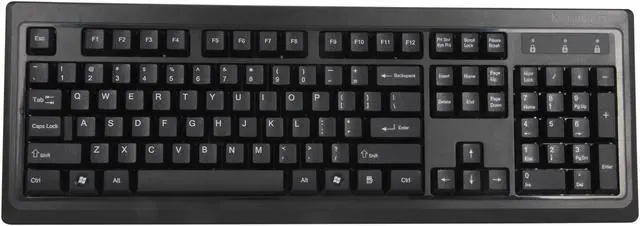 Alt view image 2 of 7 - Kensington K72436AM Black 104 Normal Keys USB Wired Standard Keyboard for Life Desktop Set