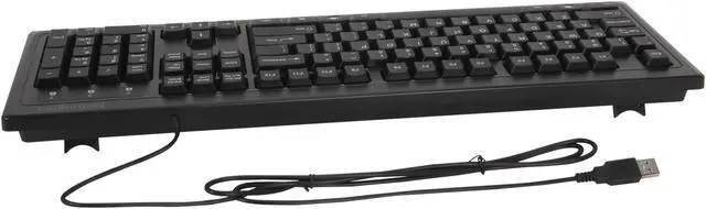 Alt view image 3 of 7 - Kensington K72436AM Black 104 Normal Keys USB Wired Standard Keyboard for Life Desktop Set