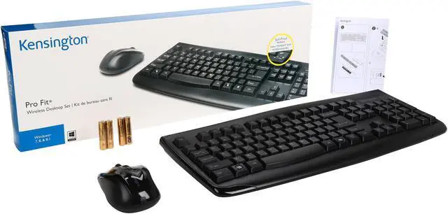 Alt view image 6 of 6 - Kensington Pro Fit K72324US Black Office Products Standard Wireless Desktop Set