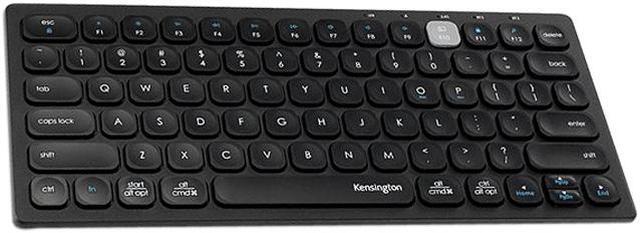 Main image of Kensington K75502US Black 2.4 GHz + Bluetooth Compact Keyboard