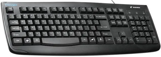 Main image of Kensington Pro Fit Washable K74200CA 104 Normal Keys USB Wired Keyboard