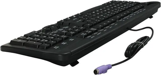 Alt view image 3 of 4 - SpecResearch DynaPoint KD-558B/PS2 Black 104 Normal Keys 15 Function Keys PS/2 Wired Standard Keyboard
