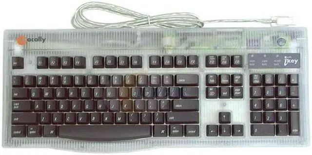 Main image of macally IKEY Graphite 105 Normal Keys USB Standard Extended Keyboard for Mac