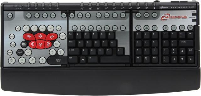 Alt view image 5 of 8 - Steelseries Zboard Gaming Keyboard - PW1USE1-B3ZBD01 USB Wired