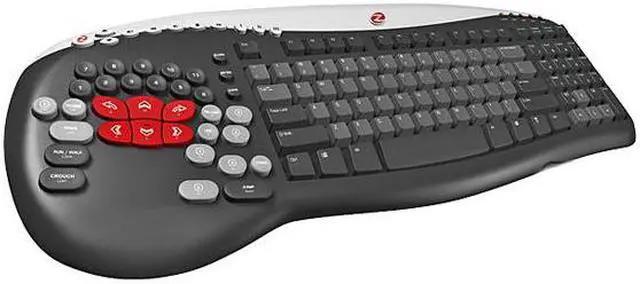 Main image of Ideazon MERC KW1NAE1-X1ZXP01 2-Tone 97 Normal Keys 34 gaming keys and 11function keys Function Keys USB Gaming Gaming Keyboard