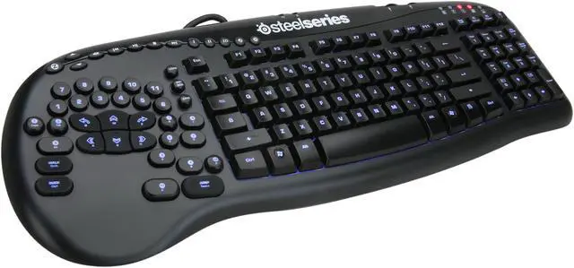 Main image of SteelSeries 64049 Black USB Wired Merc Stealth Illuminated Gaming Keyboard