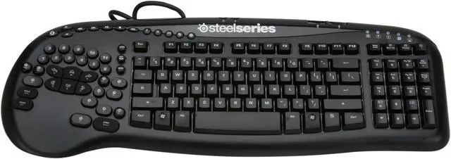 Alt view image 2 of 4 - SteelSeries 64049 Black USB Wired Merc Stealth Illuminated Gaming Keyboard