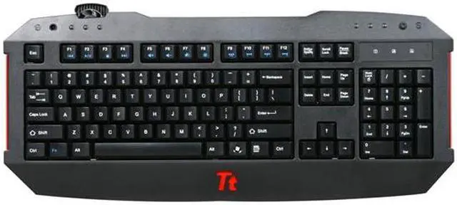 Alt view image 2 of 4 - Tt eSPORTS CHALLENGER Gaming Keyboard Black KB-CHL002US