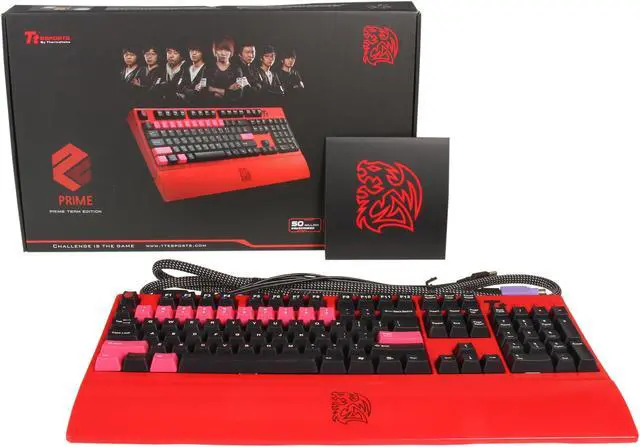 Alt view image 4 of 4 - Tt eSPORTS KB-MEG005USJ MEKA G1 PRIME Edition Keyboard