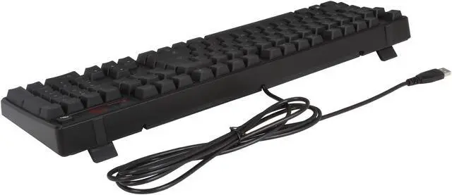 Alt view image 3 of 4 - Tt eSPORTS KB-POI-BRBLUS-01 POSEIDON Illuminated Mechanical Keyboard - Brown Switch Edition