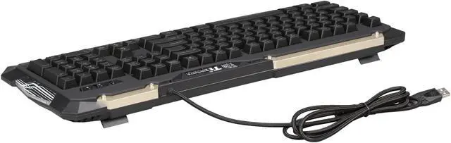 Alt view image 3 of 9 - Tt eSPORTS Commander Gaming Keyboard and Mouse Bundle - Blue LED - OEM