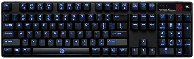 Alt view image 2 of 7 - Tt eSPORTS KB-PZP-KLBLUS-01 Poseidon Z Plus BLUE SWITCH mechanical Gaming Keyboard
