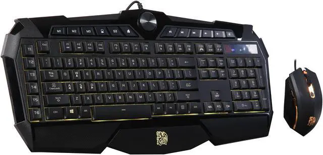 Alt view image 4 of 11 - Thermaltake Tt eSports Challenger Prime RGB Gaming Keyboard and Mouse Combo