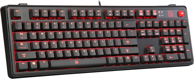 Main image of Thermaltake Tt eSports Meka Pro Mechanical Gaming Keyboard - Cherry MX Red Switch