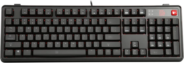 Alt view image 2 of 5 - Thermaltake Tt eSports Meka Pro Mechanical Gaming Keyboard - Cherry MX Red Switch