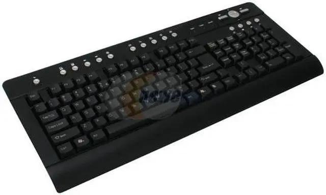 Main image of Linkworld LK2000B Black 104 Normal Keys 19 Function Keys USB Standard Multimedia Keyboard - OEM