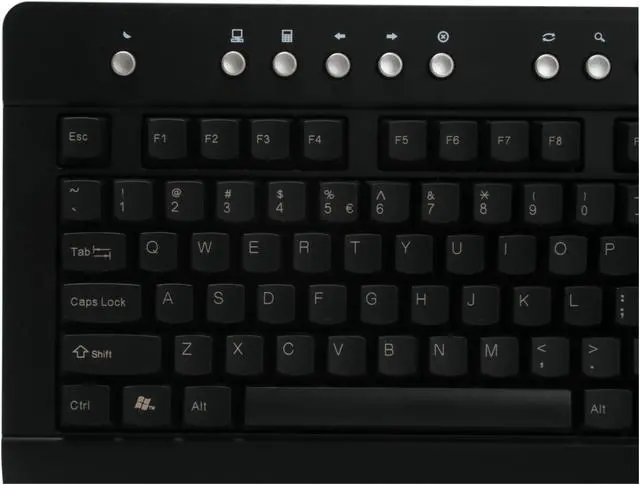 Alt view image 3 of 7 - Linkworld LK2000B Black 104 Normal Keys 19 Function Keys USB Standard Multimedia Keyboard - OEM