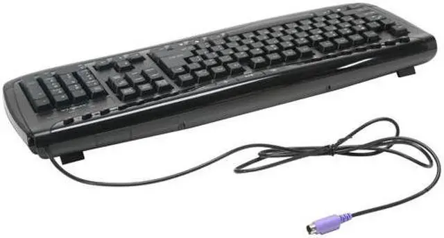 Alt view image 5 of 12 - APEVIA KI-COMBO-BK Black 104 Normal Keys 22 Function Keys PS/2 Wired Standard Multimedia Keyboard and Optical Mouse