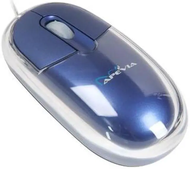 Alt view image 5 of 11 - APEVIA KI-COMBO-BL Blue & Black 104 Normal Keys 22 Function Keys PS/2 Standard Keyboard and Optical Scroll Mouse Combo Set