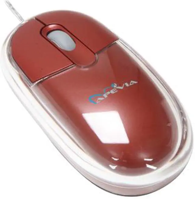 Alt view image 5 of 11 - APEVIA KI-COMBO-RED Red/Black 104 Normal Keys 22 Function Keys PS/2 Wired Standard Keyboard and Optical Scroll Mouse Combo Set