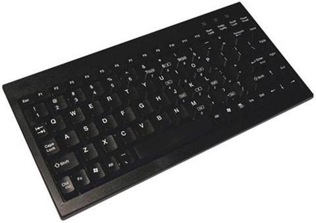 Mini tastiera ACK-595U USB BLACK K595UBK. Informatica
