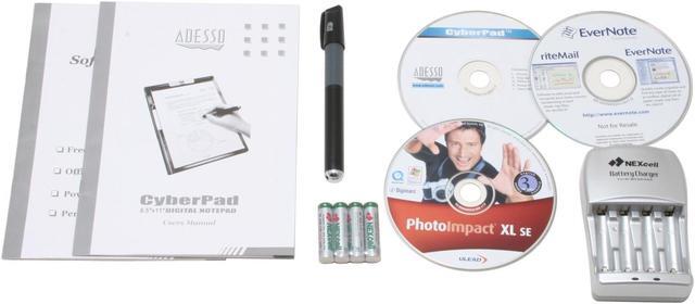 Alt view image 6 of 8 - ADESSO CyberPad 8.5'' x 11'' Active Area USB Digital Notepad & Graphics Tablet
