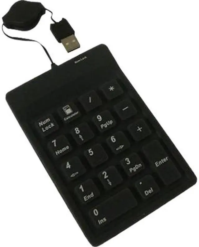 Main image of Adesso AKP-218 18--Key Waterproof Numeric Keypad with Retractable Cord