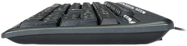 Alt view image 3 of 4 - Adesso AKB-131HB Desktop Multimedia USB keyboard with 2 USB Hub (Black)