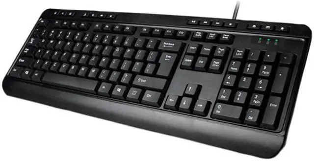 Main image of Adesso AKB-132UB Desktop Multimedia USB keyboard (Black)
