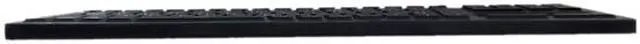Alt view image 3 of 7 - Adesso AKB-270UB SlimTouch Antimicrobial Waterproof USB Compact size Touchpad  keyboard, 15.50"x 5.50"x 0.43" (Black)