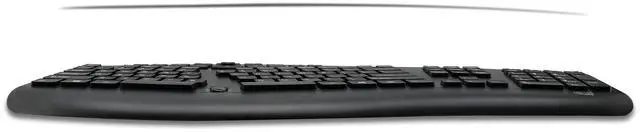 Alt view image 2 of 6 - Adesso AKB-160UB-FR USB Wired Ergonomic Keyboard
