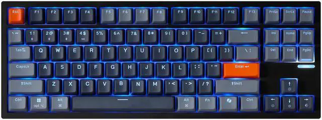 Alt view image 7 of 14 - ADESSO EasyTouch 1100 EasyTouch Mechanical Keyboard