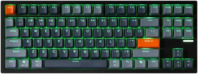 Alt view image 8 of 14 - ADESSO EasyTouch 1100 EasyTouch Mechanical Keyboard