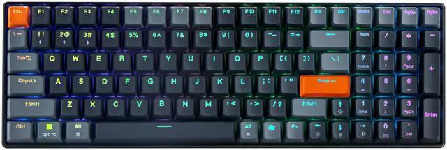 Alt view image 8 of 12 - ADESSO EasyTouch 1200 EasyTouch Mechanical Keyboard