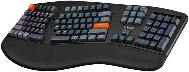 Alt view image 4 of 13 - ADESSO Easytouch 1500 EasyTouch Mechanical Keyboard