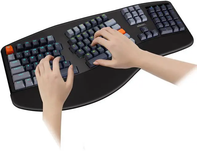 Alt view image 7 of 13 - ADESSO Easytouch 1500 EasyTouch Mechanical Keyboard