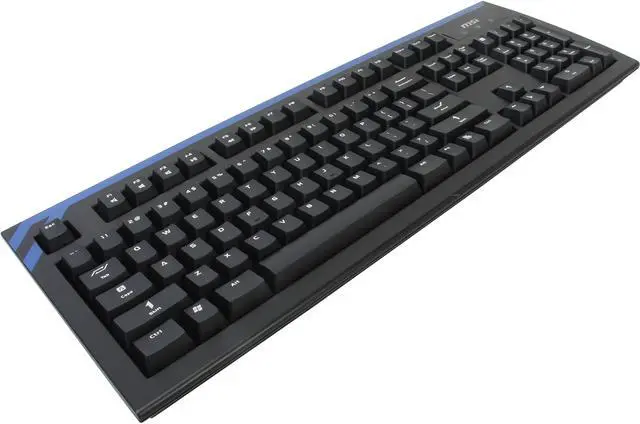 Main image of MSI CK Series Black USB or PS/2 Wired Standard Keyboard