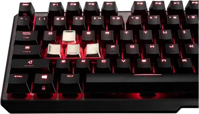 Alt view image 8 of 8 - MSI Vigor GK60 Gaming Keyboard with Cherry MX Red Switch and Red Backlight