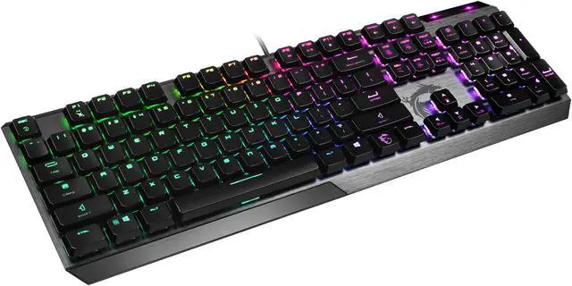 Alt view image 4 of 8 - MSI Vigor GK50 Low Profile Gaming Keyboard