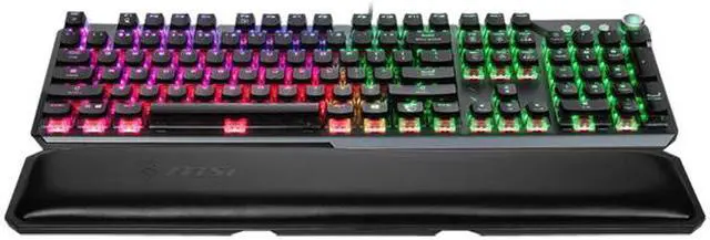 Alt view image 4 of 5 - MSI Vigor GK71 Sonic US Mechanical RGB Gaming Keyboard with MSI Sonic Switches
