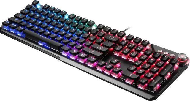 Alt view image 14 of 20 - MSI Vigor GK71 Sonic AM Mechanical RGB Gaming Keyboard with MSI Sonic Blue Switches