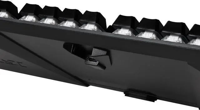 Alt view image 8 of 16 - MSI Vigor GK50 Elite TKL Mechanical Gaming Keyboard - Kailh Blue Switches (Clicky), Ergonomic Keycaps, COMPACT TKL DESIGN, USB 2.0, Black