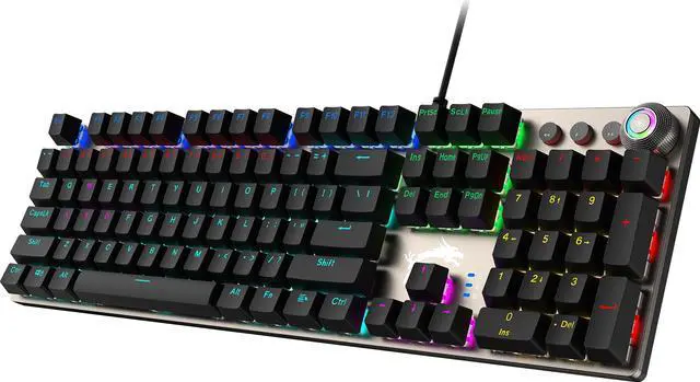 Alt view image 3 of 9 - MSI Forge GK310 Mechanical Gaming Keyboard w/ Magnetic Cover - Hot Swappable Mechanical Red Switches, RGB, Ergonomic, Anti-GHOSTING, Angle-Adjustable