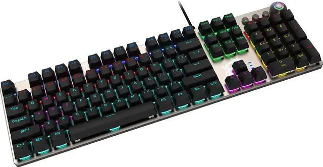 Alt view image 5 of 9 - MSI Forge GK310 Mechanical Gaming Keyboard w/ Magnetic Cover - Hot Swappable Mechanical Red Switches, RGB, Ergonomic, Anti-GHOSTING, Angle-Adjustable