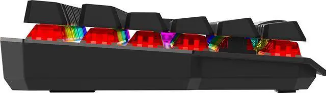 Alt view image 5 of 6 - MSI Strike 600 RGB Mechanical Gaming Keyboard - Silent Switches