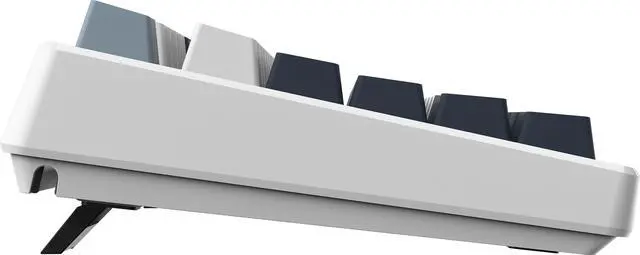 Alt view image 9 of 10 - MSI Forge GK600 TKL Wireless Gaming Keyboard - Mechanical Linear Switches, Dye-Sublimated PBT Keycaps, Anti-Slip Base, RGB, USB 2.0, Bluetooth, 2.4 GHz - White