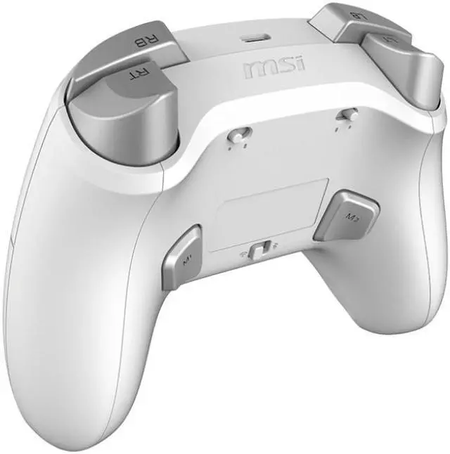 Alt view image 4 of 5 - MSI FORCE GC300 Wireless PC Gaming Controller - White (FORCEEGC300WW)
