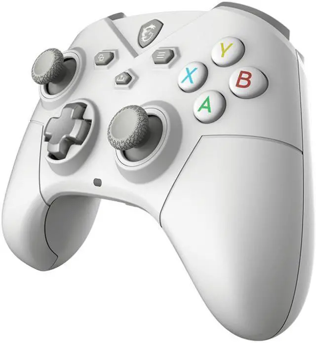 Alt view image 3 of 5 - MSI FORCE GC300 Wireless PC Gaming Controller - White (FORCEEGC300WW)