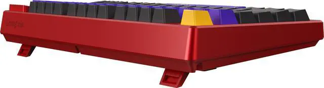 Alt view image 9 of 10 - MSI Forge TKL Wireless MLG Edition Gaming Keyboard-Mechanical Linear Switches, Dye-Sublimated PBT Keycaps, Anti-Slip Base, RGB, USB 2.0, Bluetooth, 2.4 GHz